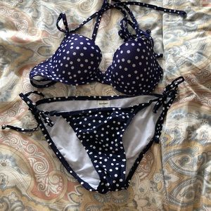 Old navy 2 piece polka dot bikini